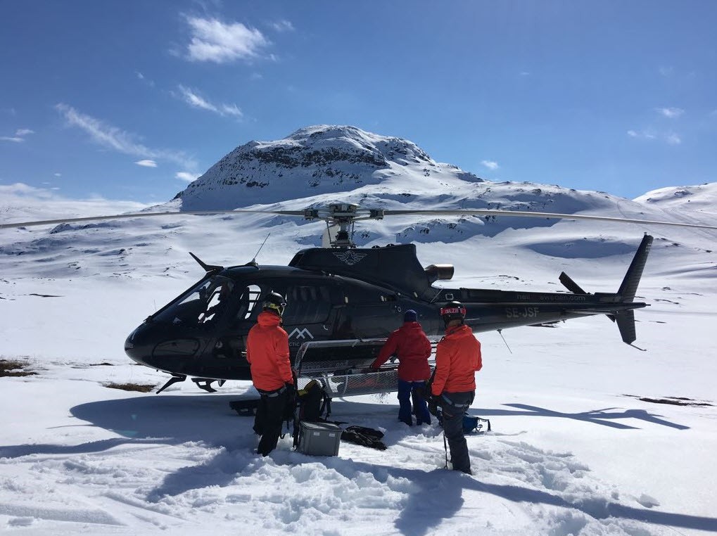 Heliski Riksgransen Heliski Riksgransen