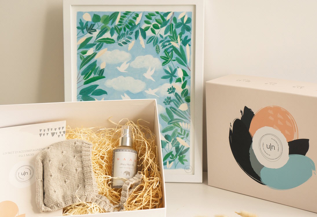 Un nid dans les nuages coffret naissance Un nid dans les nuages coffret naissance