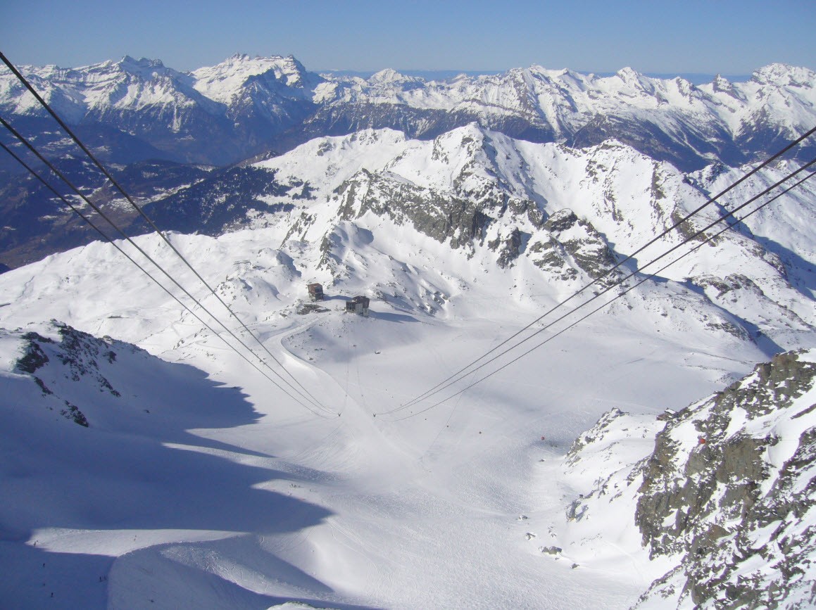 Skier depart Geneve Verbier Mont Fort Skier depart Geneve Verbier Mont Fort