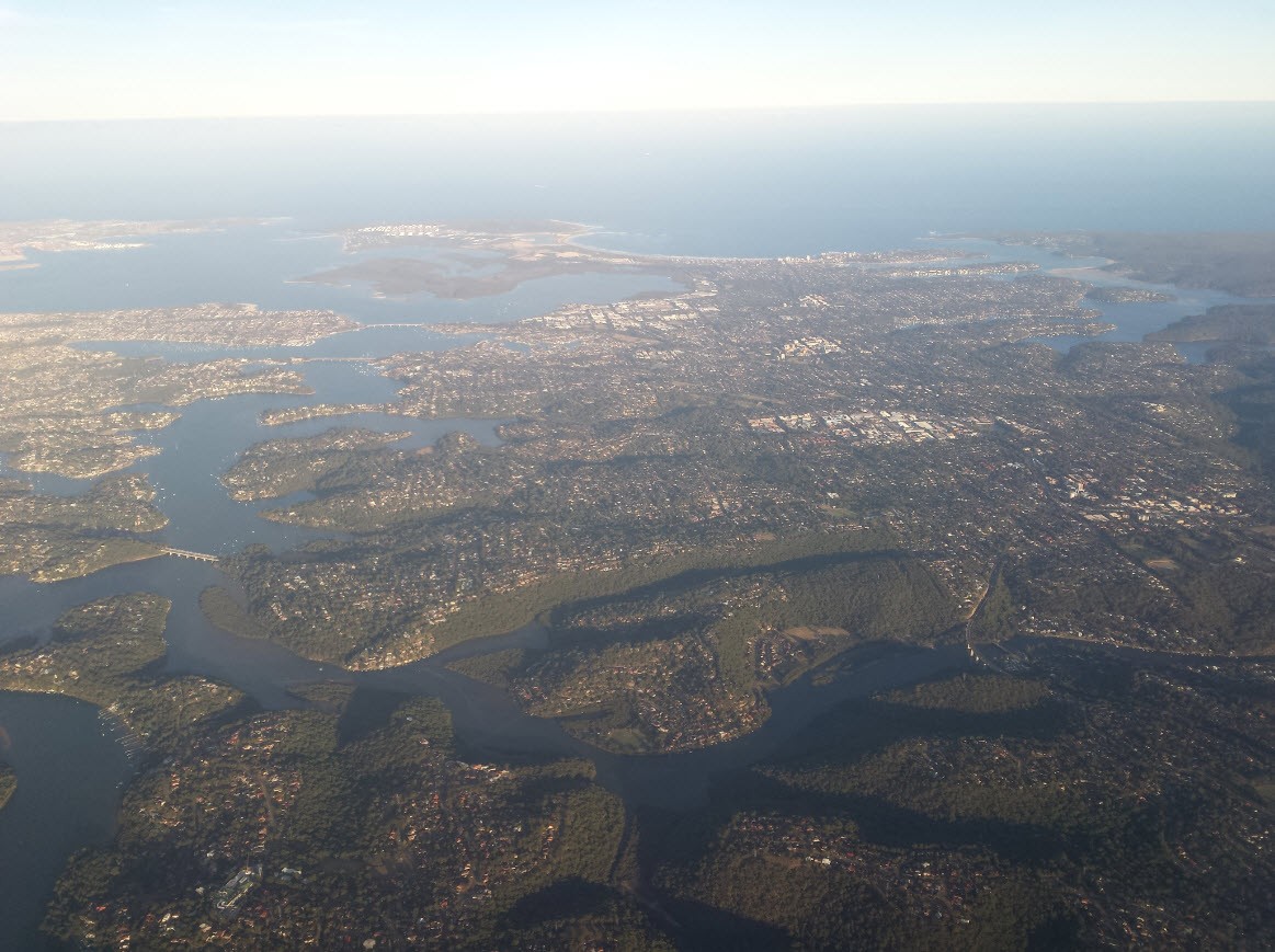 Arrivee sur Sydney Arrivee sur Sydney