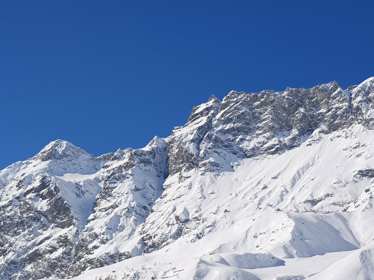 Station de ski de Cervinia, Aoste, au pied du Cervin Station de ski de Cervinia, Aoste, au pied du Cervin