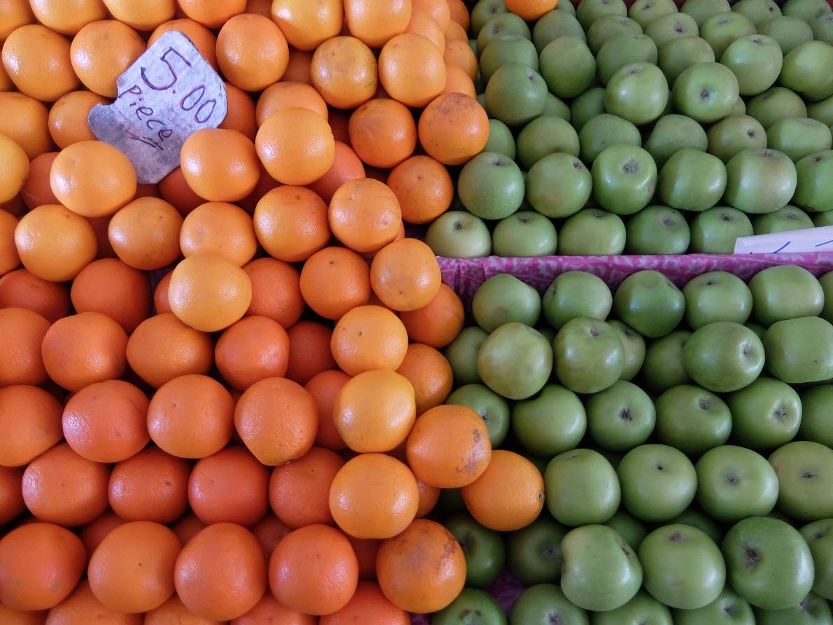 Fruits sur le marché Fruits sur le marché
