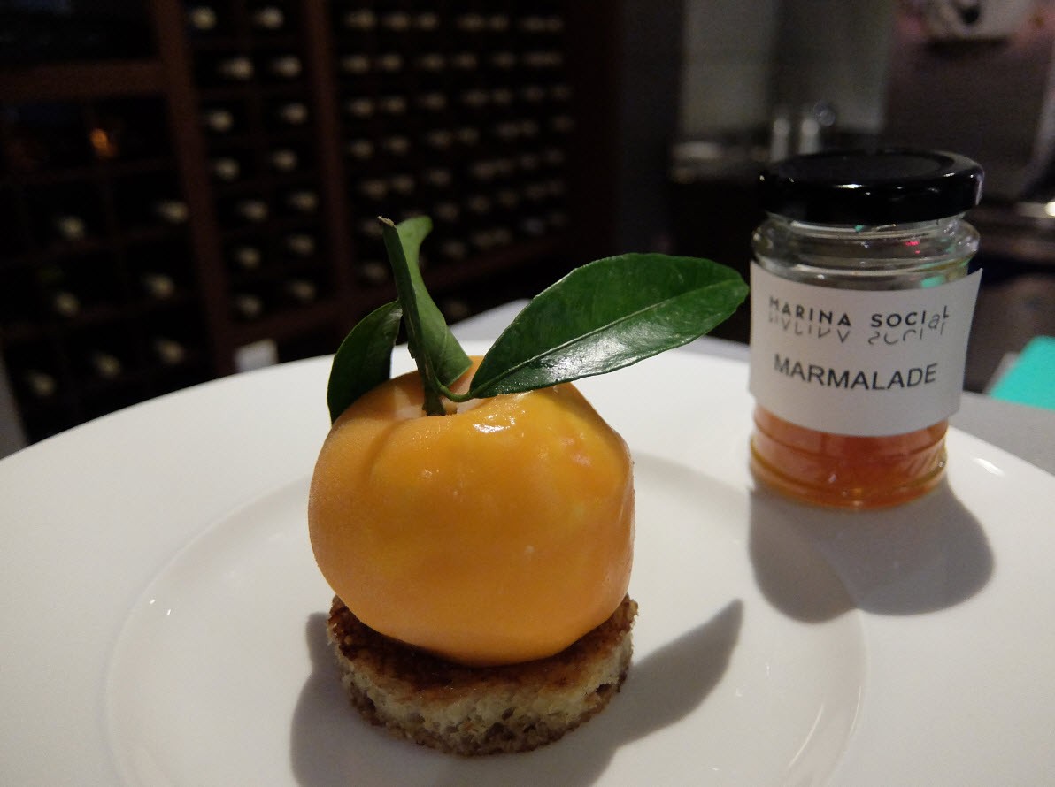 Dessert mandarine Dessert mandarine