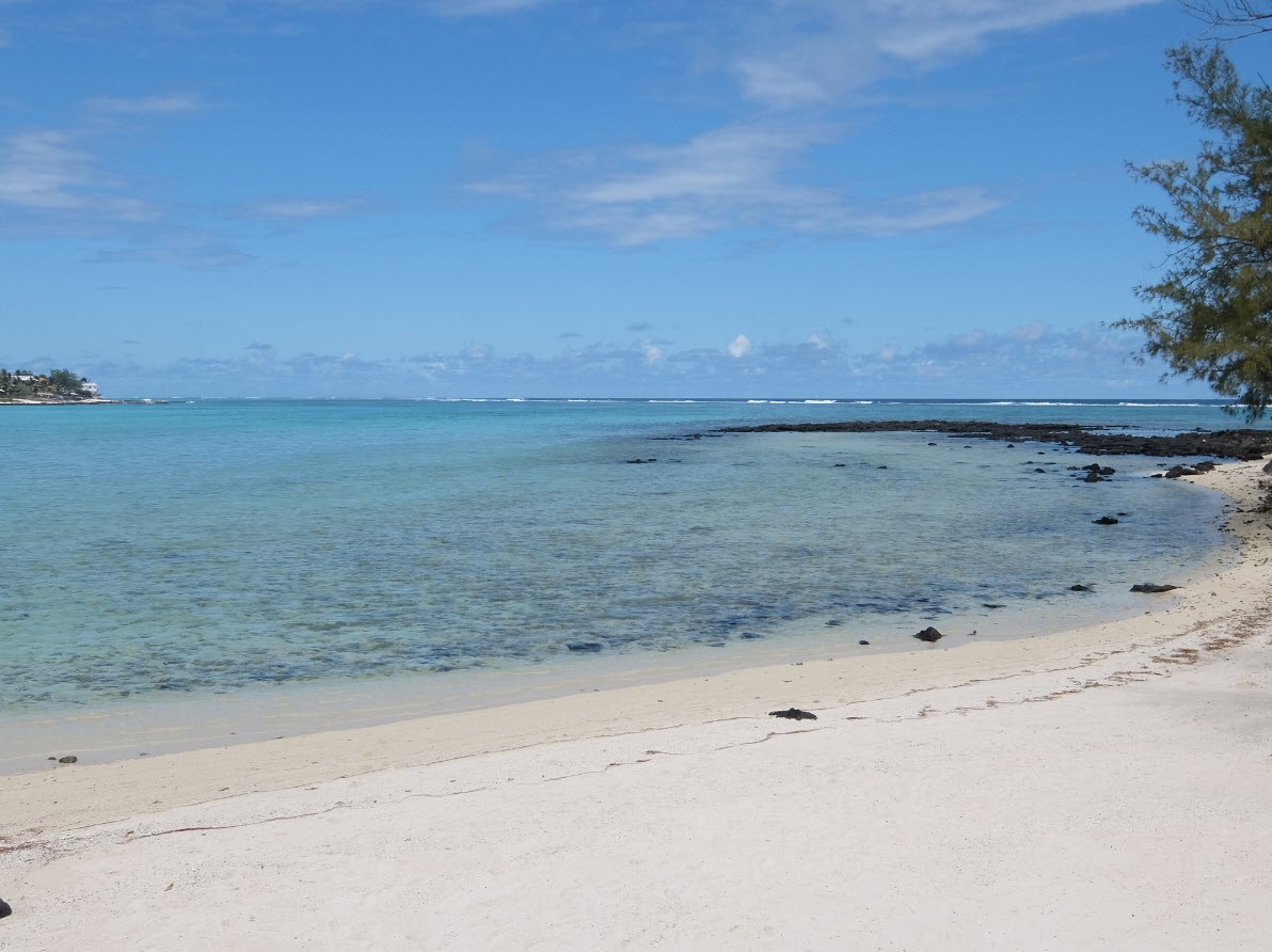 Plage de sable blanc Plage de sable blanc