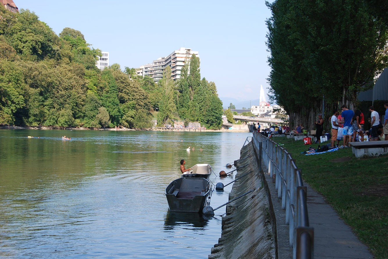 Vue sur jet eau Geneve Vue sur jet eau Geneve
