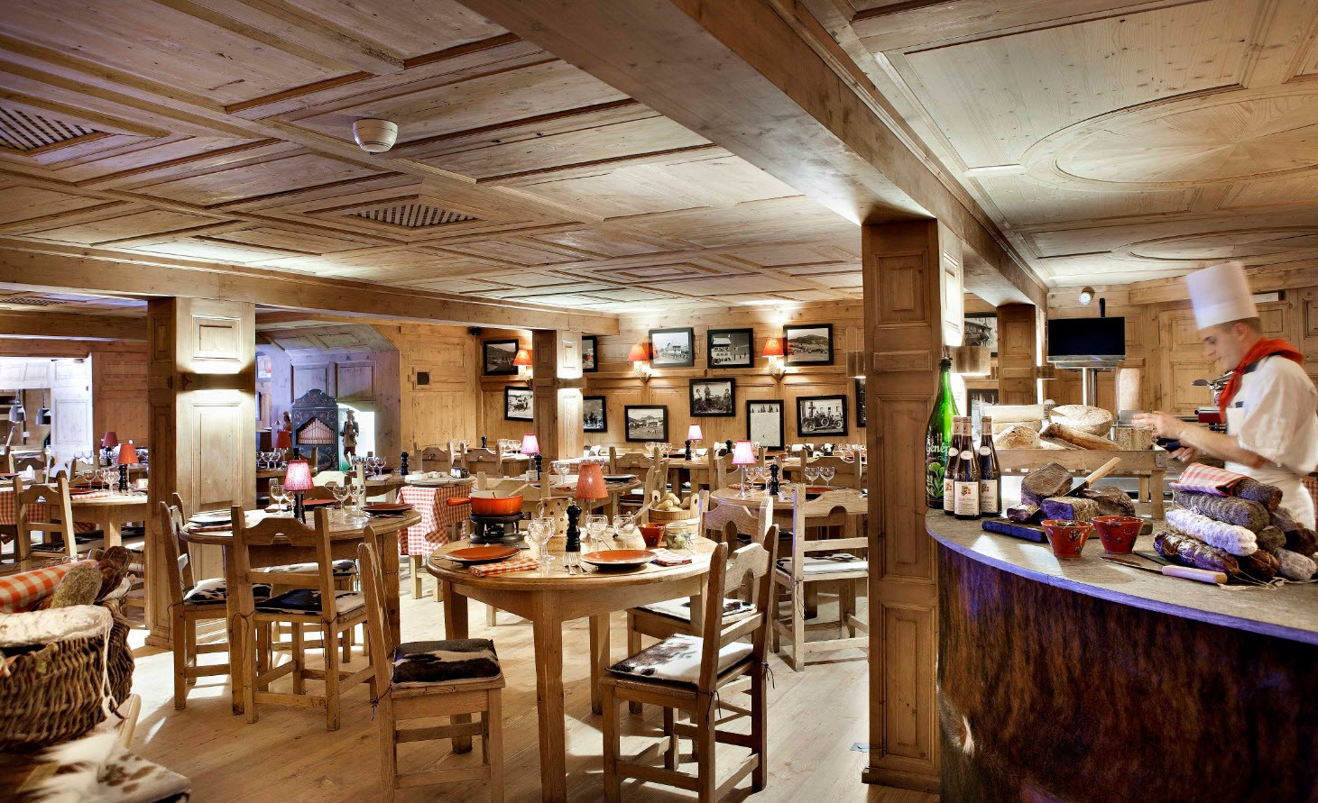 Manger Megève - Restaurant alpin Fermes Marie (c) L. Di Orio, MPM, T. Shu & DR Manger Megève - Restaurant alpin Fermes Marie (c) L. Di Orio, MPM, T. Shu & DR