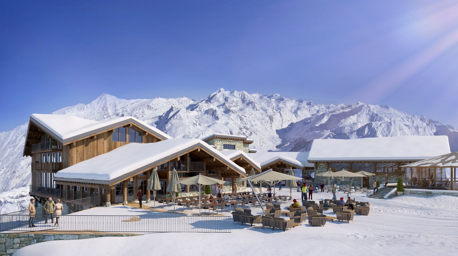 Dormir sur les pistes Val Isère - (c) Le Refuge de Solaise Dormir sur les pistes Val Isère - (c) Le Refuge de Solaise