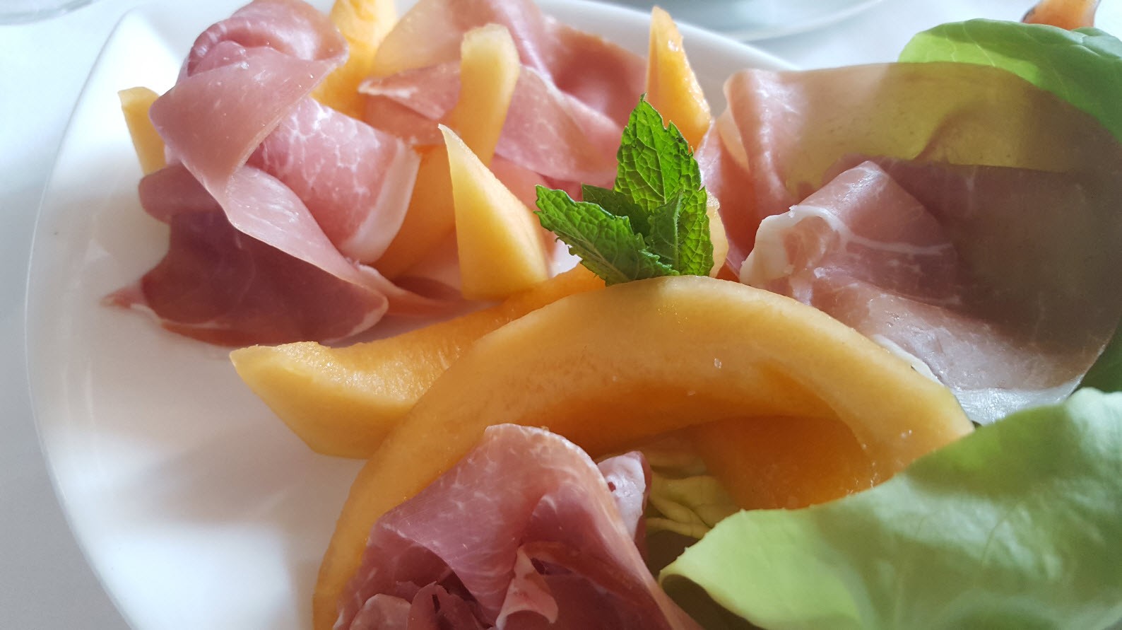 Assortiment jambon melon Assortiment jambon melon
