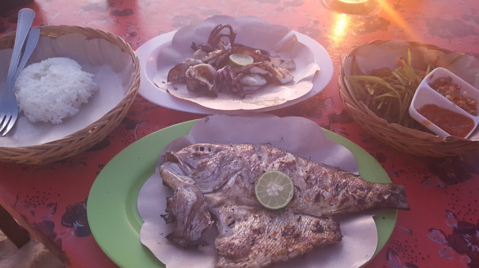 Barbecue poisson Bingin Beach Barbecue poisson Bingin Beach
