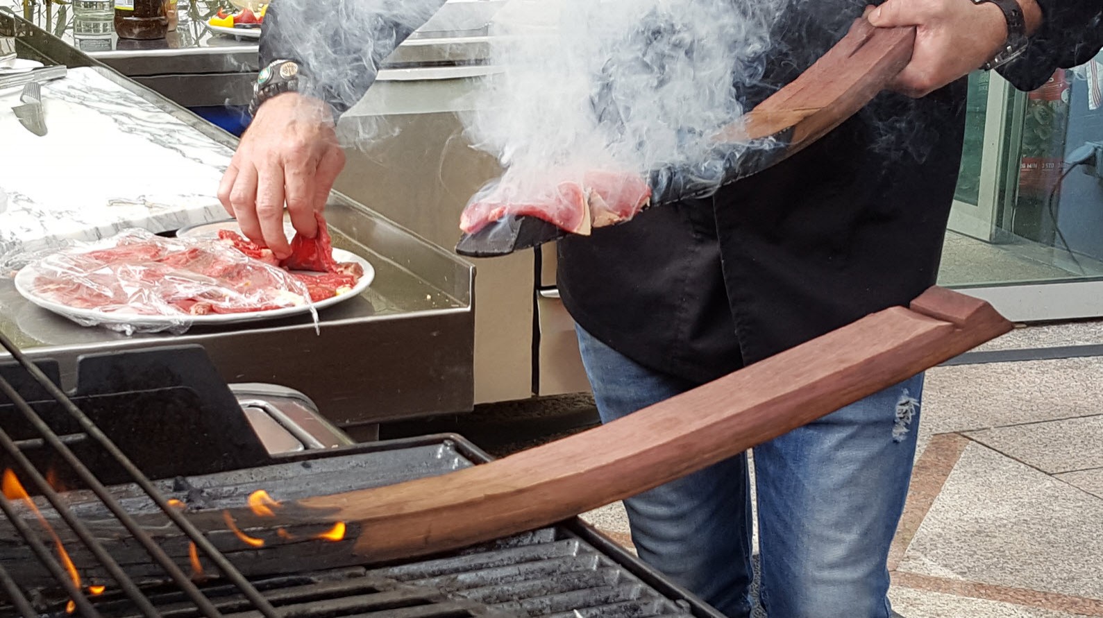 Preparation viande barbecue Preparation viande barbecue