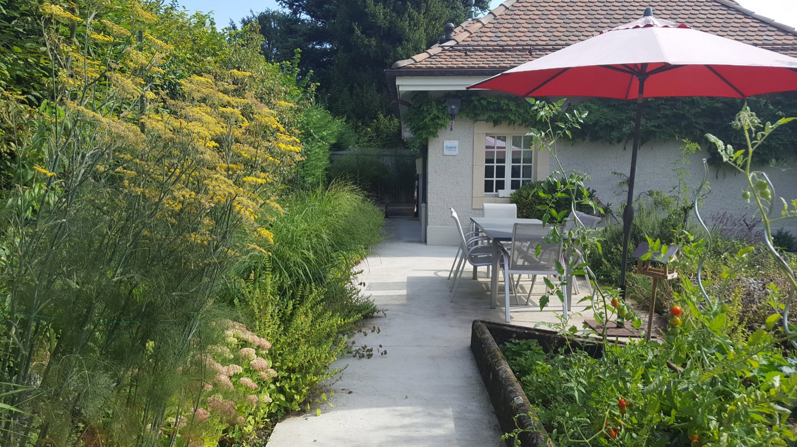 Jardin bed and breakfast Suisse Jardin bed and breakfast Suisse