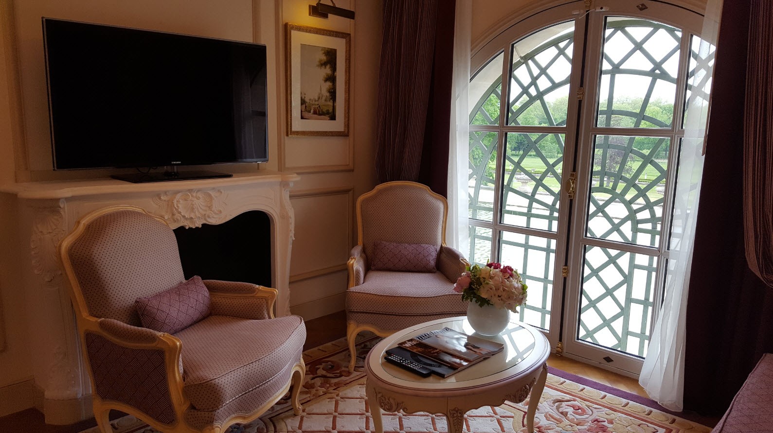 Vue sur les jardins Vue sur les jardins