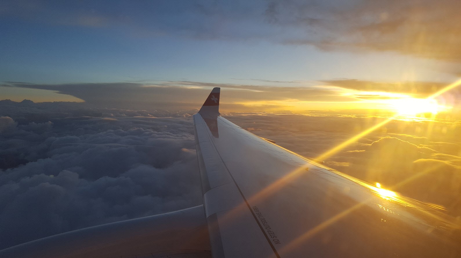 Coucher de soleil avion Coucher de soleil avion