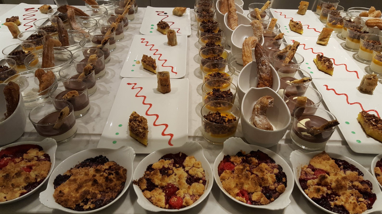 Large choix de desserts Large choix de desserts