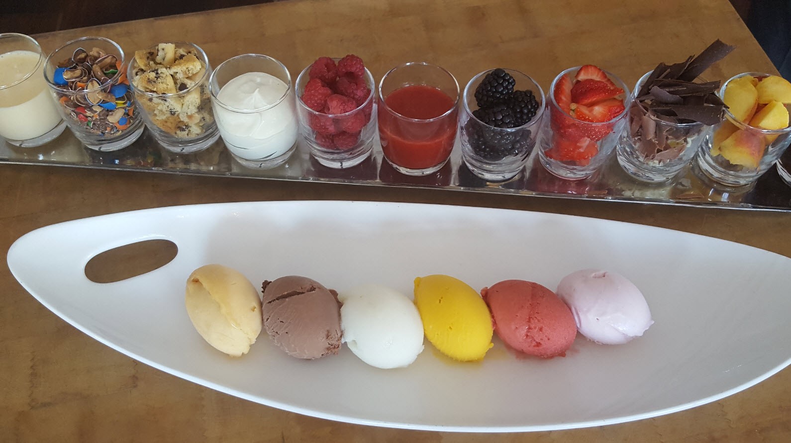 Palette de glaces et sorbets Palette de glaces et sorbets