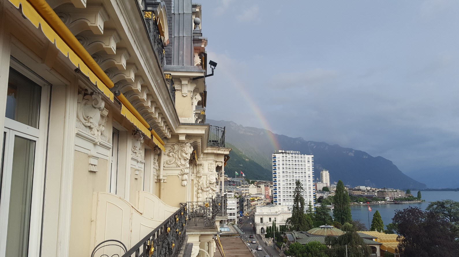 Arc en ciel depuis la chambre Arc en ciel depuis la chambre