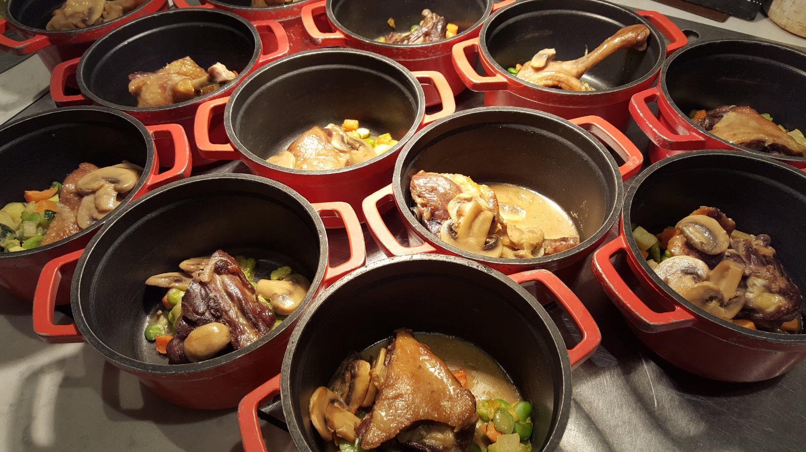Plats chauds au buffet Plats chauds au buffet