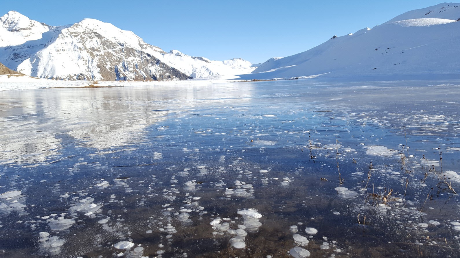 Lac gelé Lac gelé