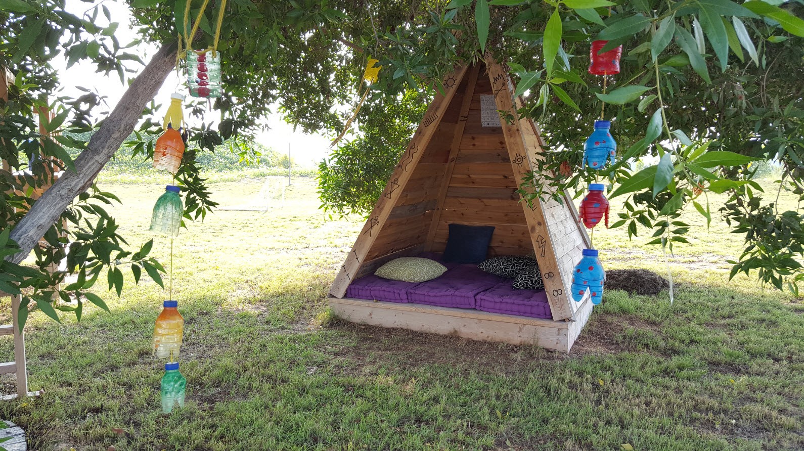 Tipi en bois Tipi en bois