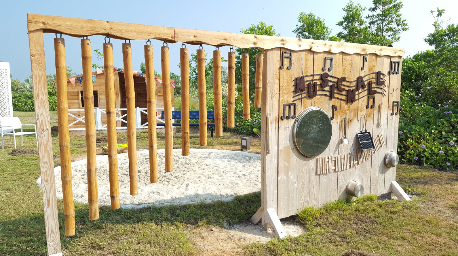 Mur de musique en bois Mur de musique en bois