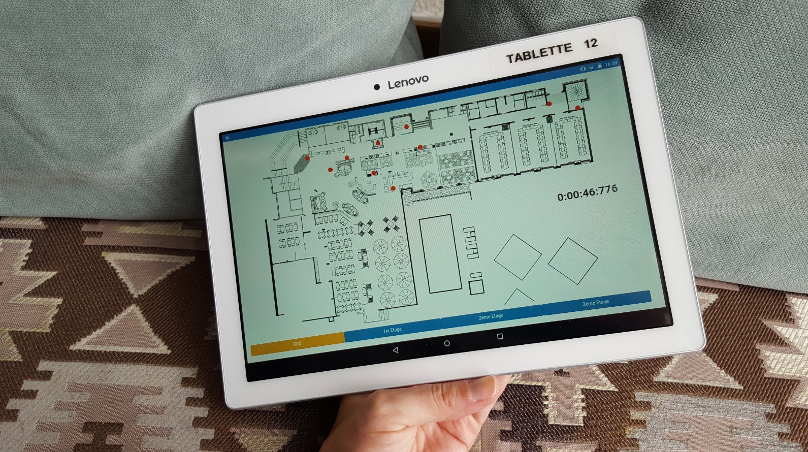 Tablette du jeu Tablette du jeu