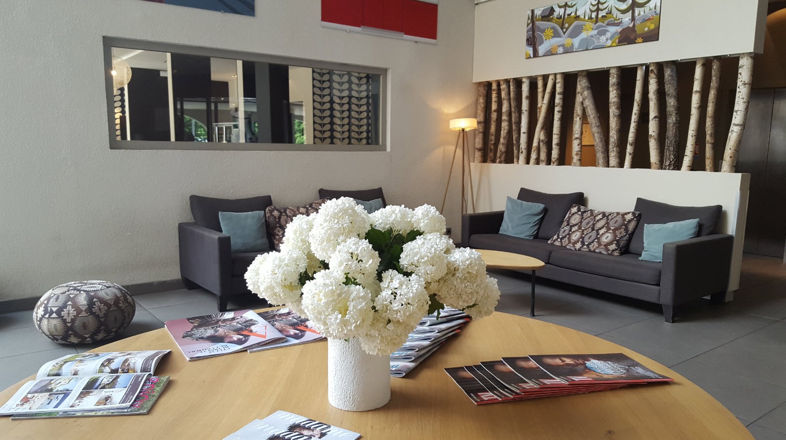 Lobby hotel Les Aiglons Lobby hotel Les Aiglons
