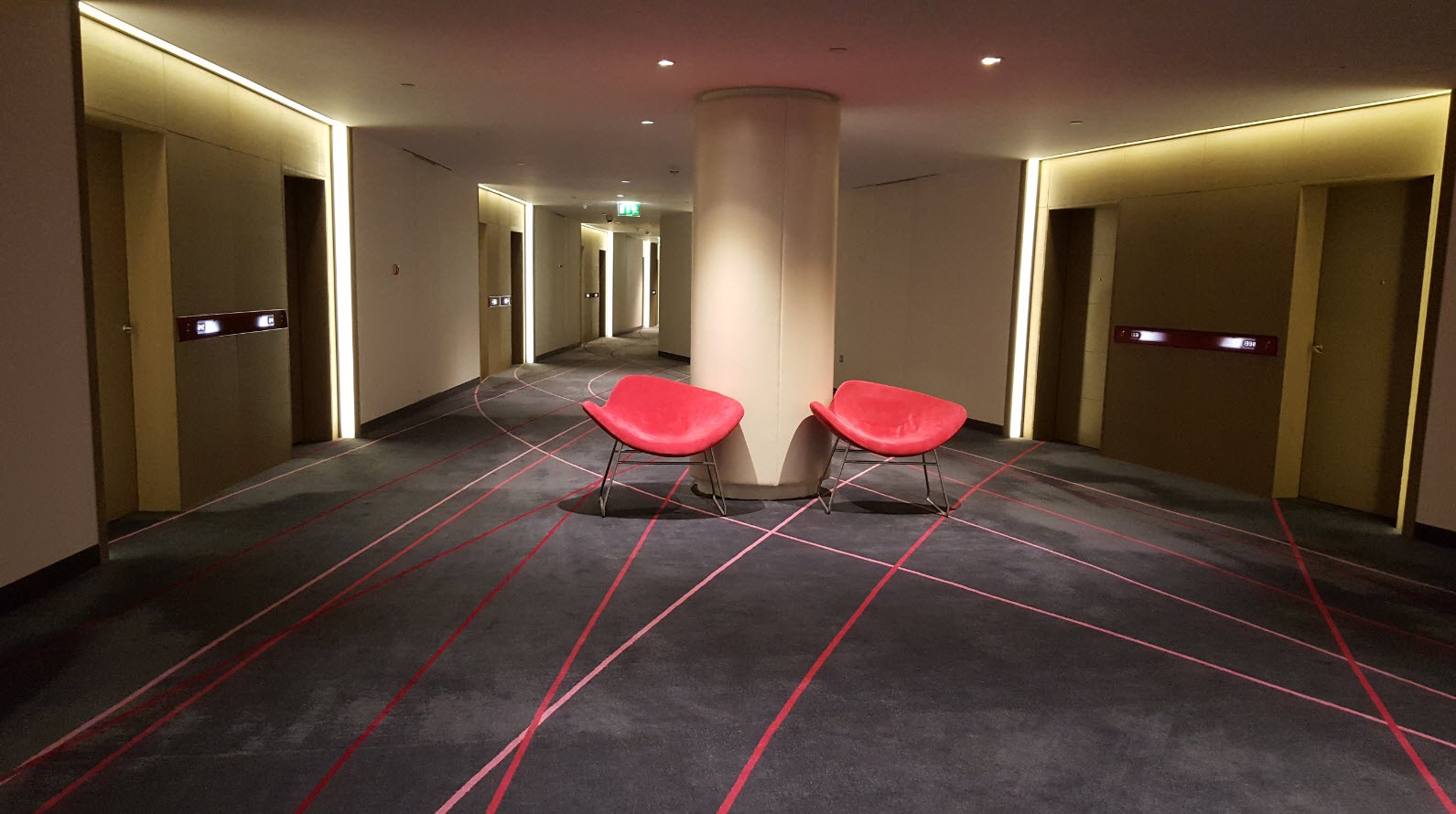 Couloir des chambres Couloir des chambres