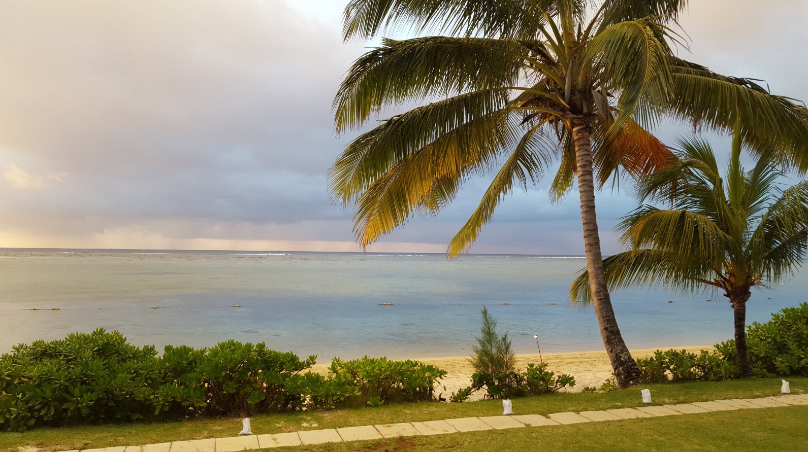 Plage en fin de journee Plage en fin de journee