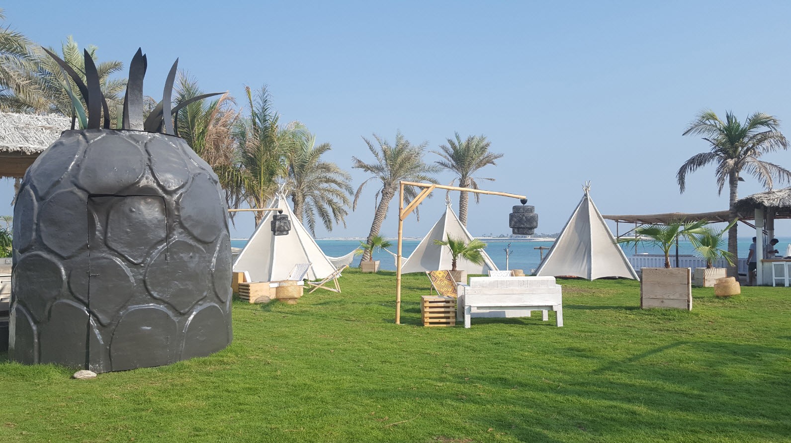 Tipis en bord de mer Tipis en bord de mer
