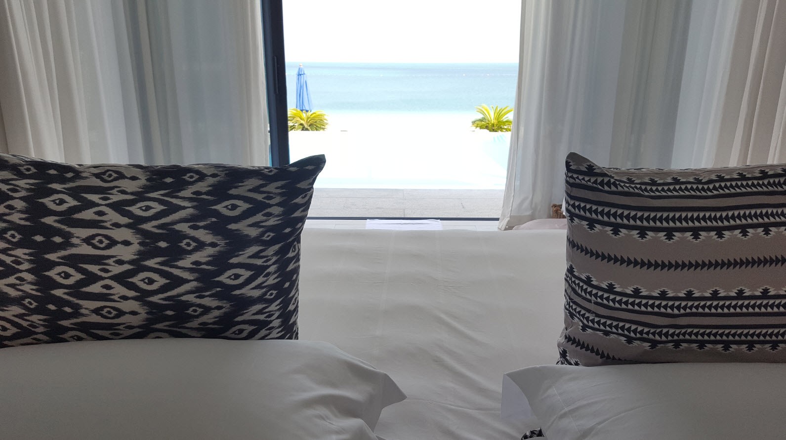Vue depuis le lit Vue depuis le lit