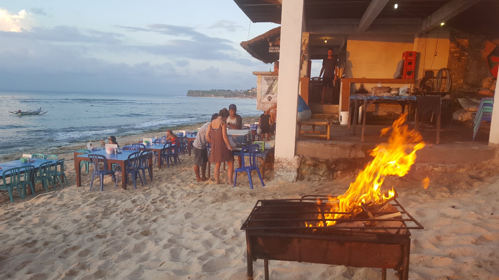 Poisson grille Bingin Beach Bali Poisson grille Bingin Beach Bali