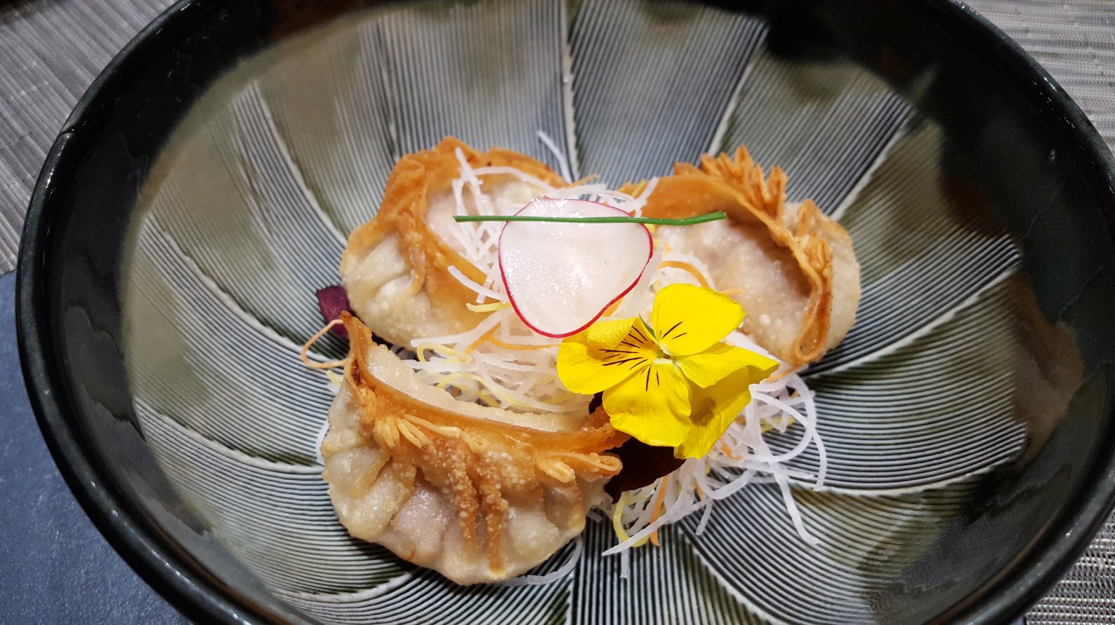 Gyozas de boeuf croustillant Gyozas de boeuf croustillant