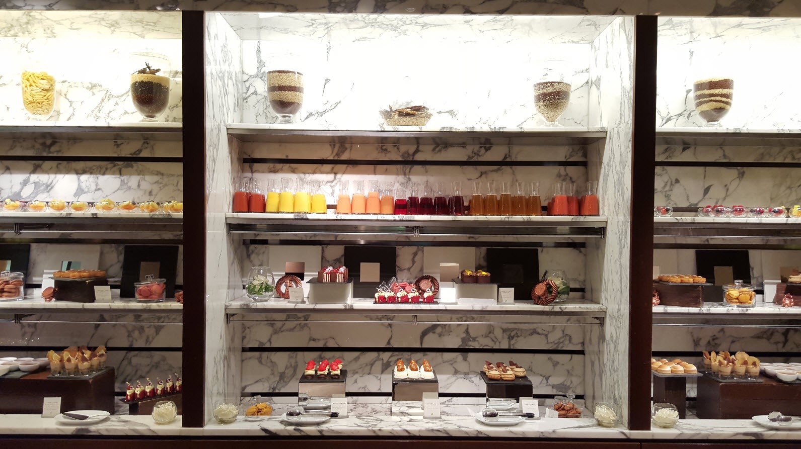 Mur des desserts Mur des desserts