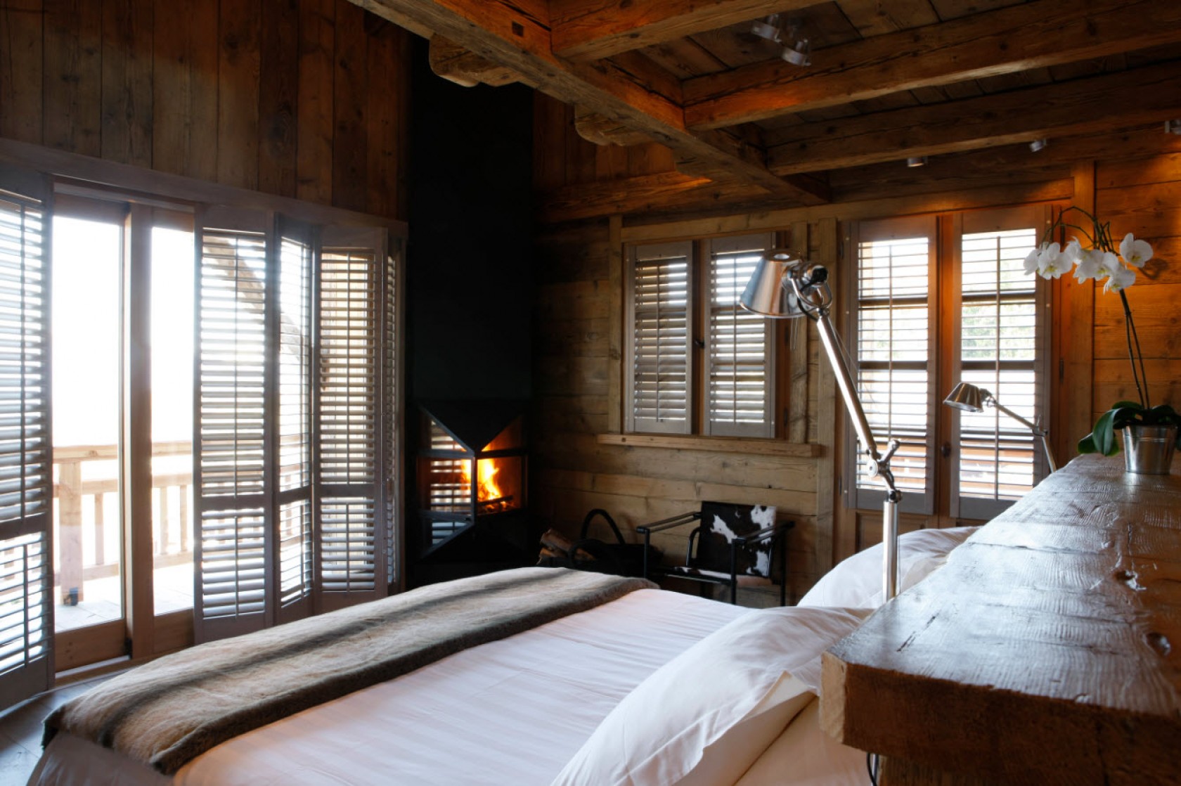 Chambres avec cheminée en Haute-Savoie