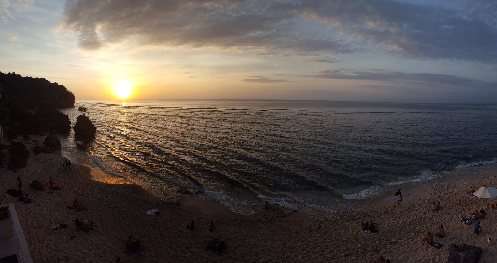 Coucher soleil Bingin Beach Coucher soleil Bingin Beach