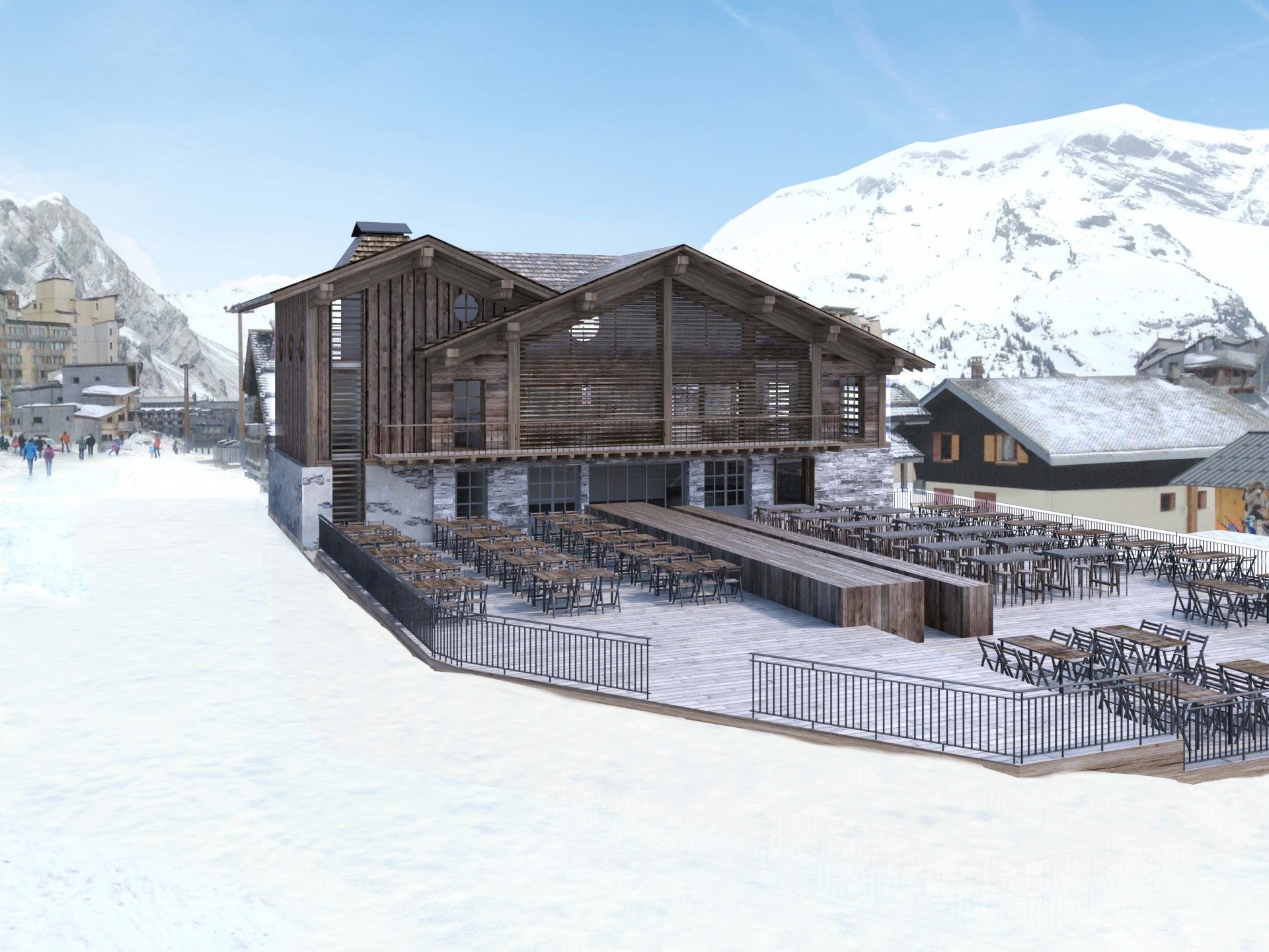 Manger Avoriaz - La Folie Douce (c) LENVERS Joseph Manger Avoriaz - La Folie Douce (c) LENVERS Joseph