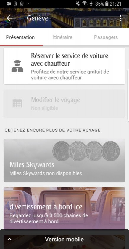 Appli mobile Emirates iphone Appli mobile Emirates iphone