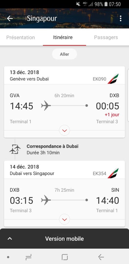 Appli mobile Emirates iphone Appli mobile Emirates iphone