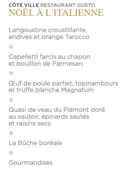 Menu Menu
