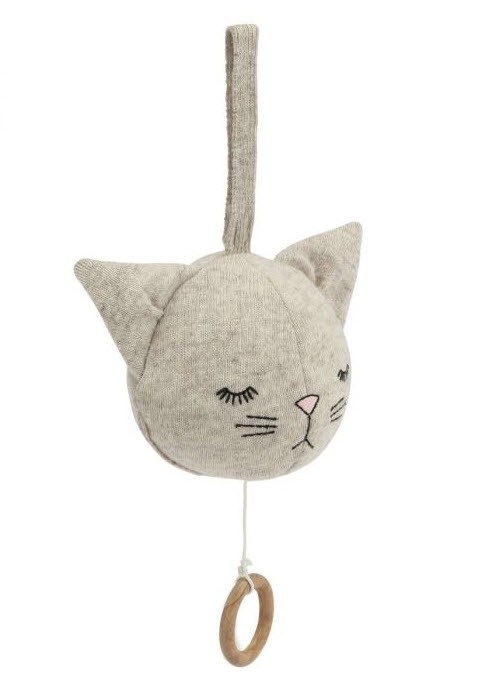 Boîte à musique en laine chat Konges Slojd Boîte à musique en laine chat Konges Slojd