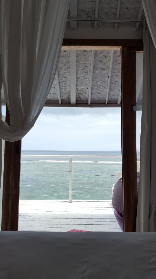 Vue du lit Vue du lit
