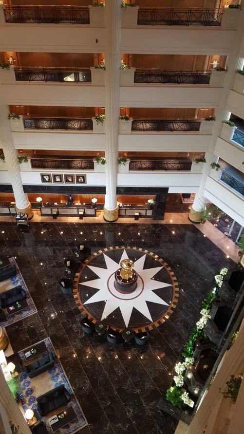 Lobby vu du haut Lobby vu du haut