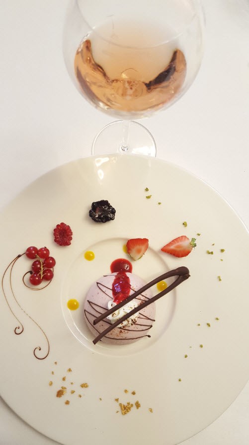 Champagne avec dessert Champagne avec dessert