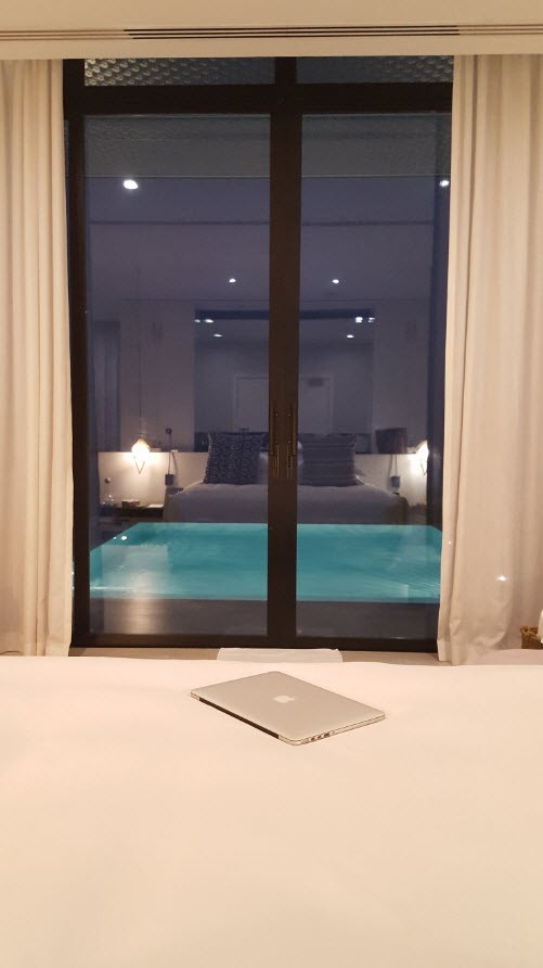 Vue depuis le lit Vue depuis le lit