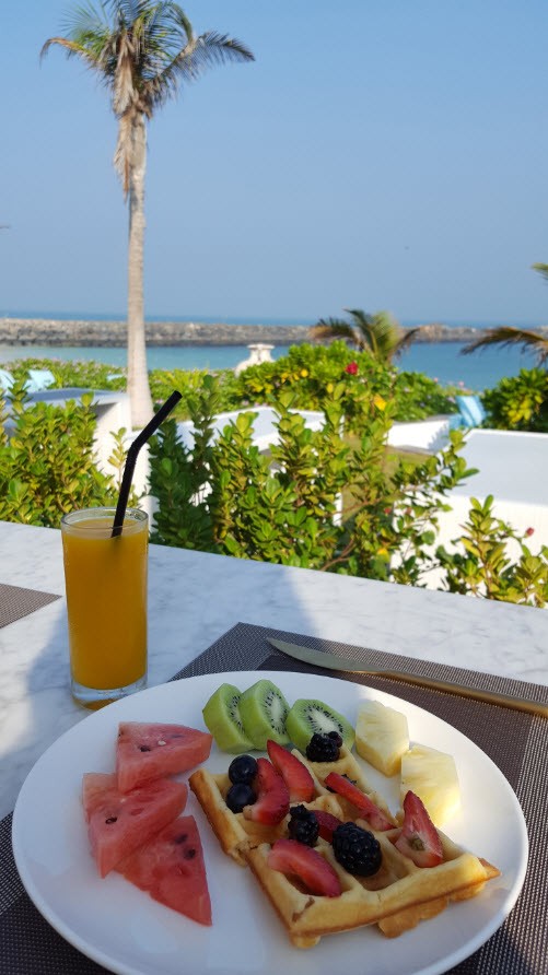 Breakfast is served Breakfast is served