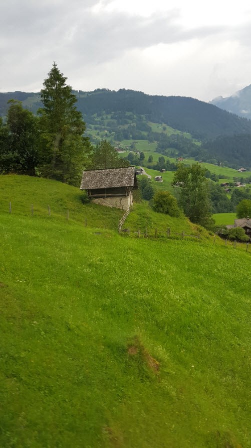 Grindelwald à Kleine Scheidegg en train Grindelwald à Kleine Scheidegg en train