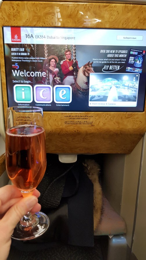 Classe Affaire Emirates A380 Classe Affaire Emirates A380