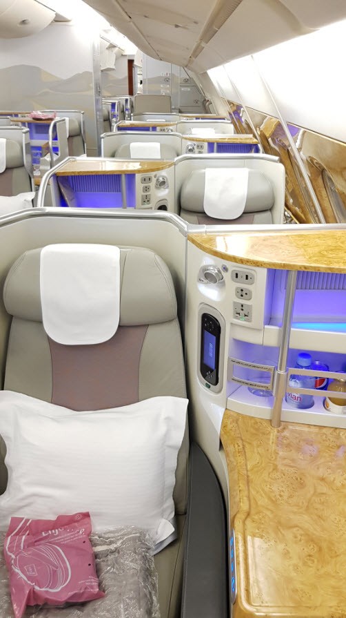 Classe Affaire Emirates A380 Classe Affaire Emirates A380