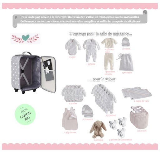 Ma Première Valise trousseau de naissance Ma Première Valise trousseau de naissance