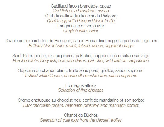 Menu Menu
